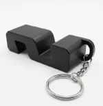llavero soporte para celulcar con cadena personalizable