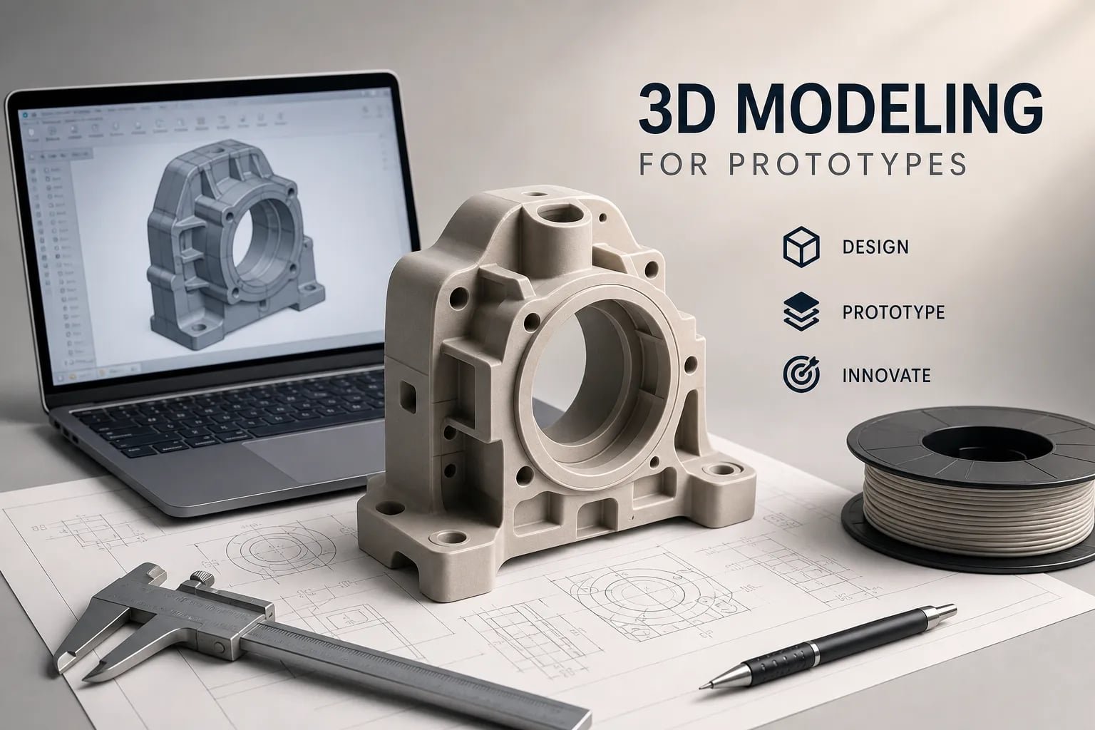 Modelado 3D para prototipos en Guatemala